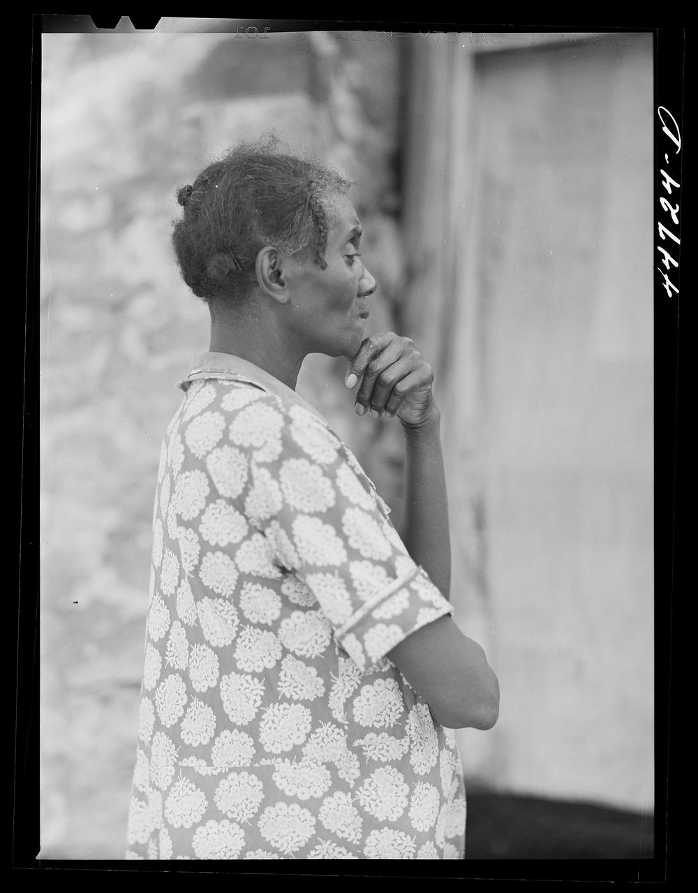  tenant farm woman. A widow. She runs the farm with the help of two children. FSA (Farm Security Administration) client.…