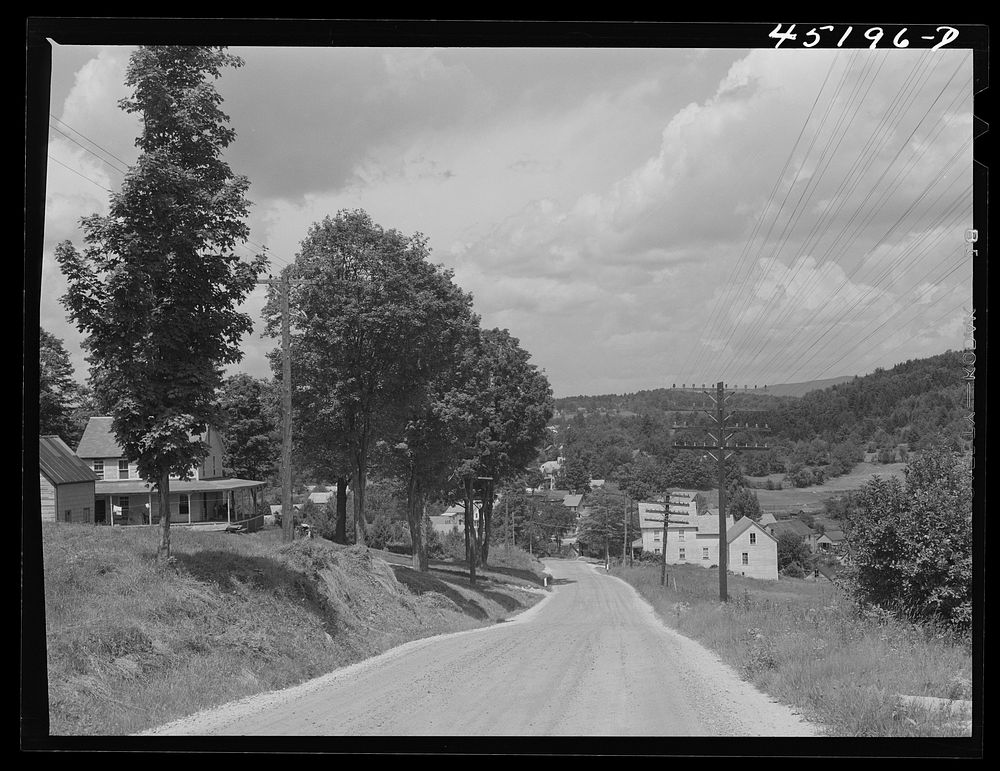 Entering South Londonderry, Vermont. Sourced Free Photo rawpixel