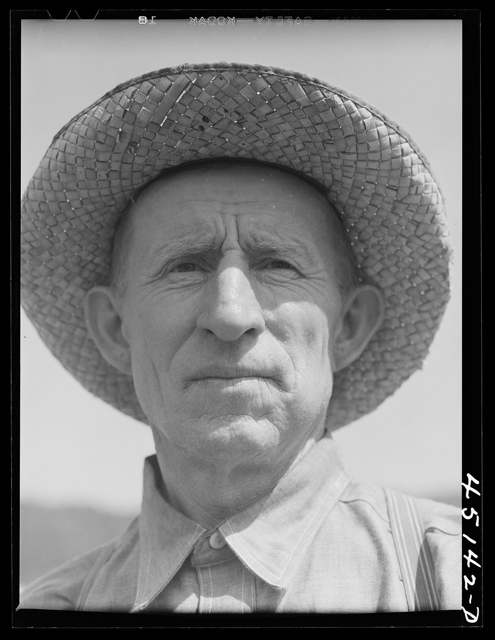 [Untitled photo, possibly related to: Gathering hay on the farm of Emanuel Rink, FSA (Farm Security Administration) dairy…