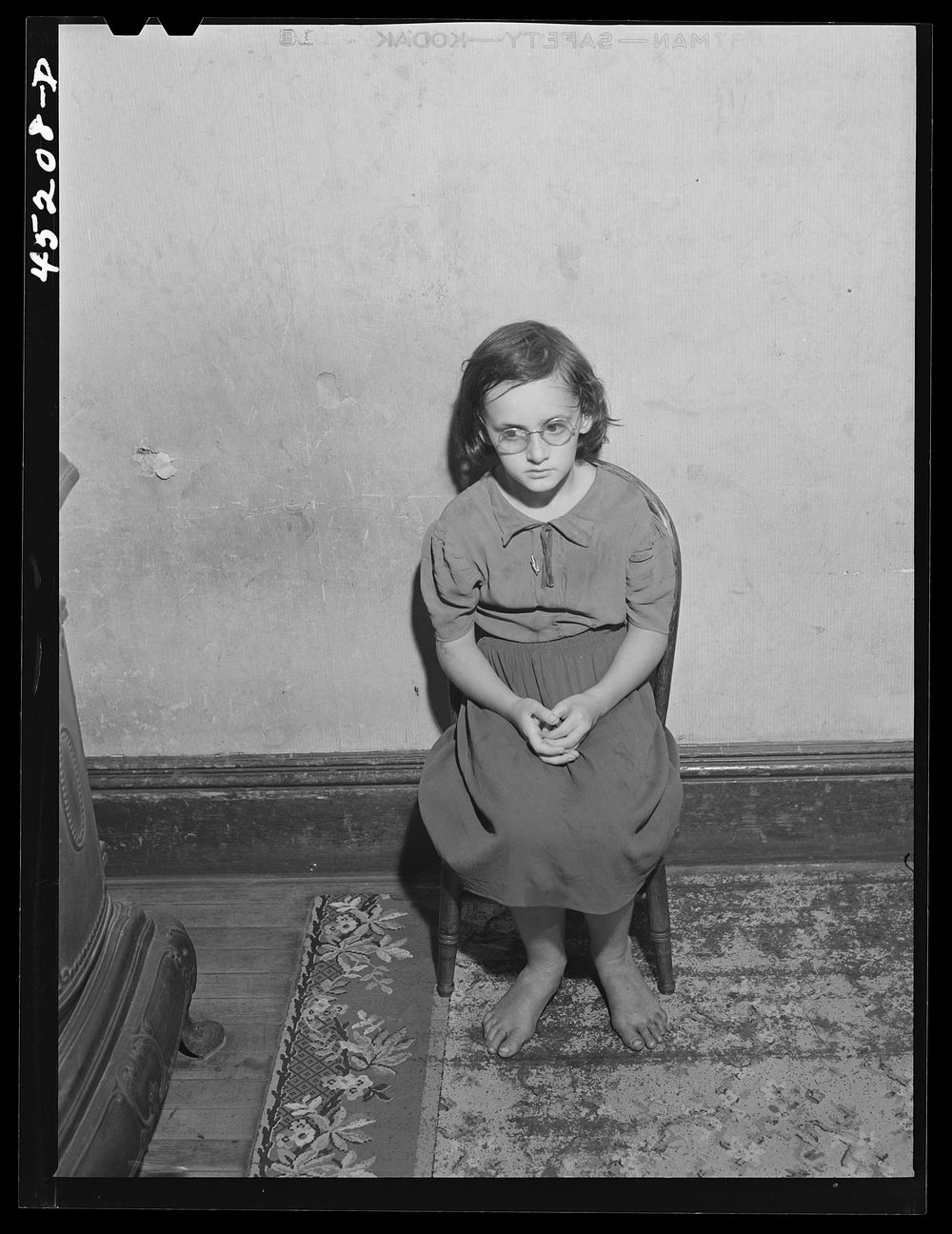 [Untitled photo, possibly related to: One of the children of Albert Lynch, FSA (Farm Security Administration) dairy farmer…