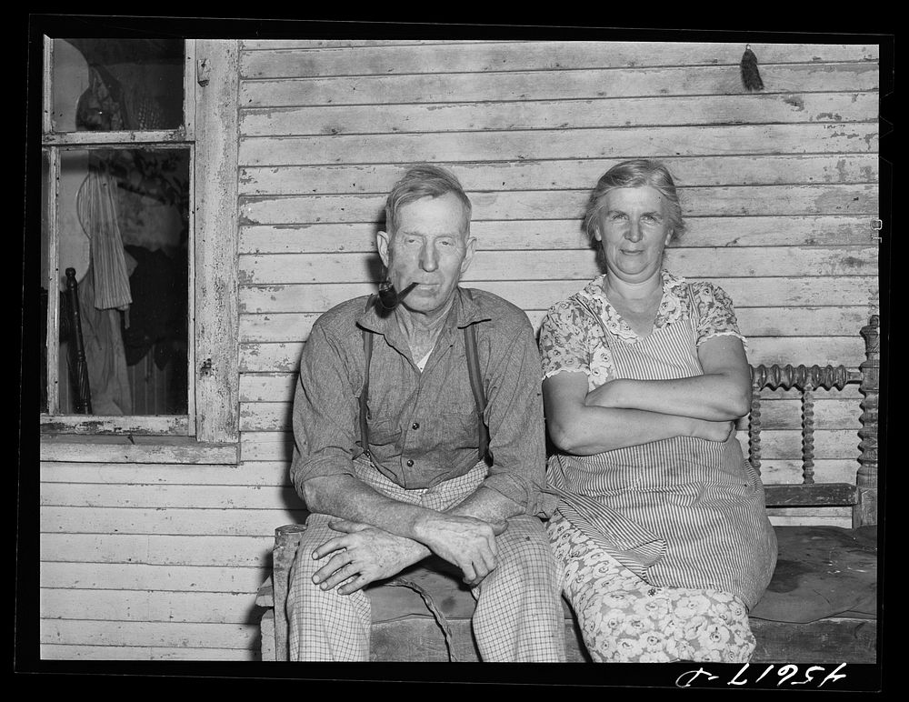 [Untitled photo, possibly related to: Farmer and his wife who live on one of the hill farms east of Burlington, Vermont].…