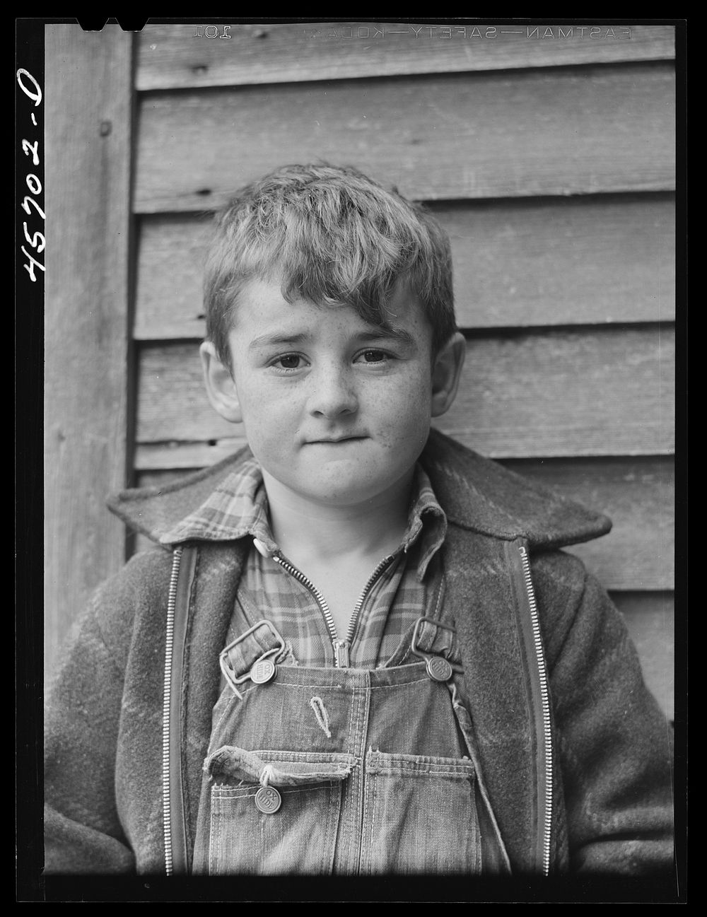 [Untitled photo, possibly related to: Bobby Gaynor, who lives with his family on a farm near Fairfield, Vermont]. Sourced…