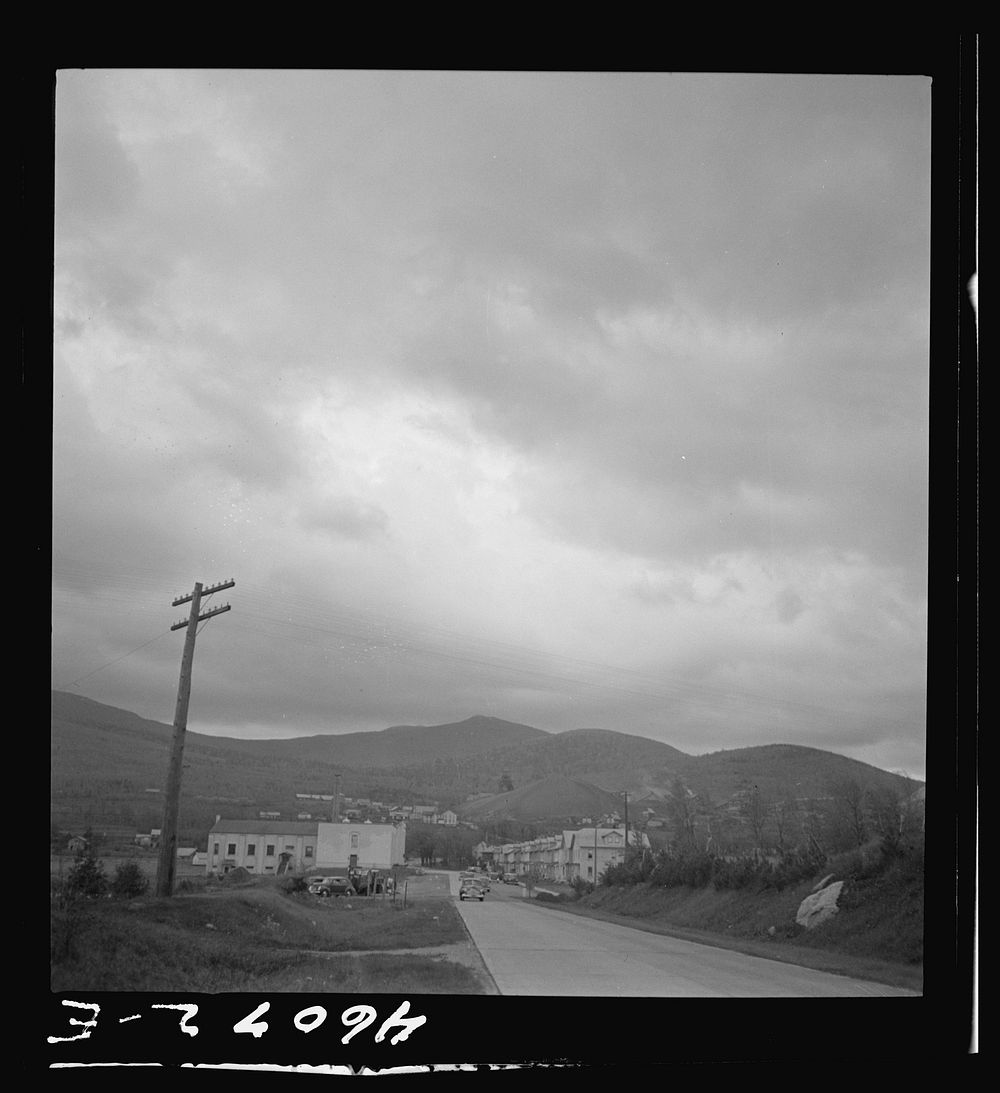 The town of Lyon Mountain, New York. Sourced from the Library of Congress.