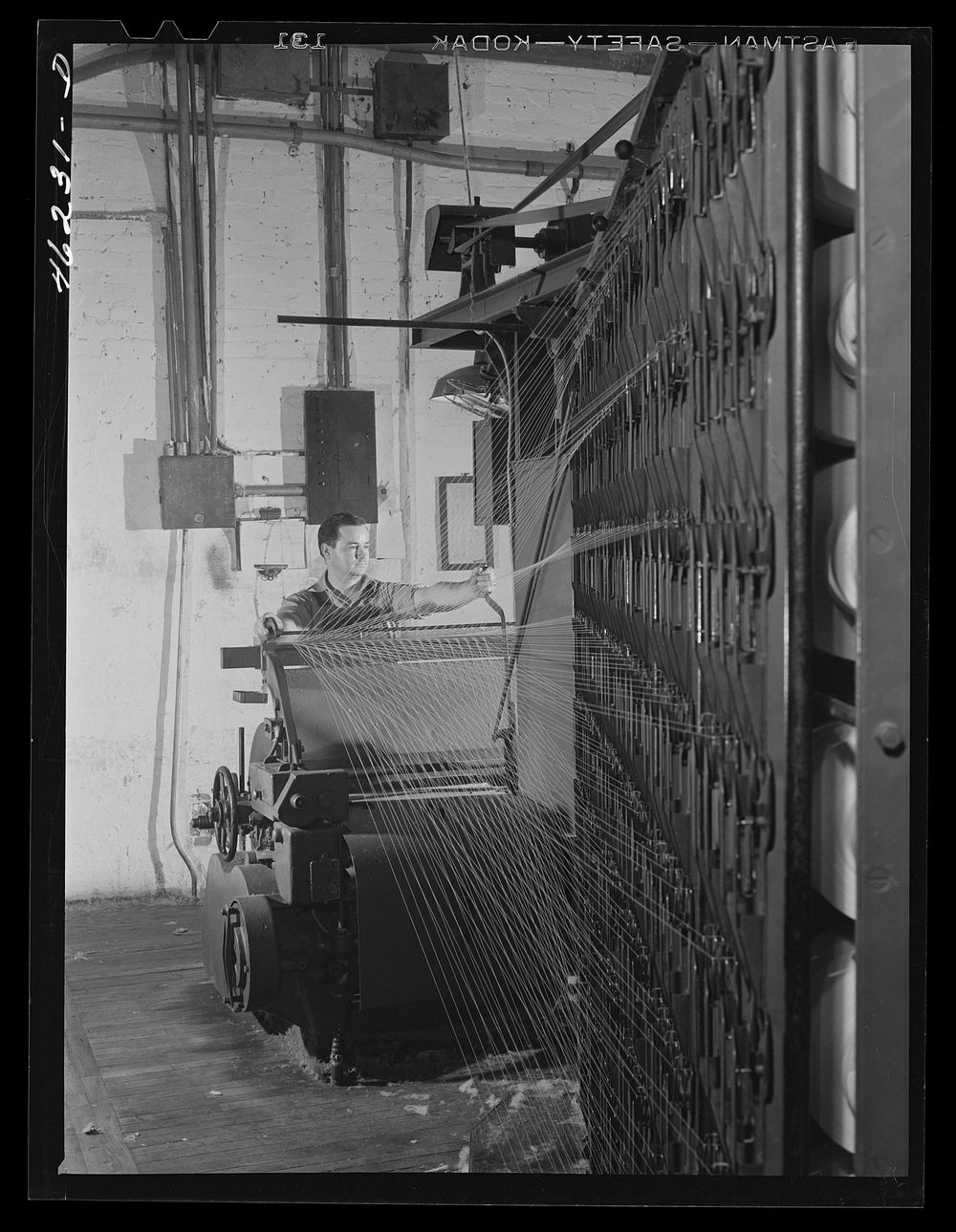 Greensboro, Georgia. In the Mary-Leila cotton mill. Sourced from the Library of Congress.