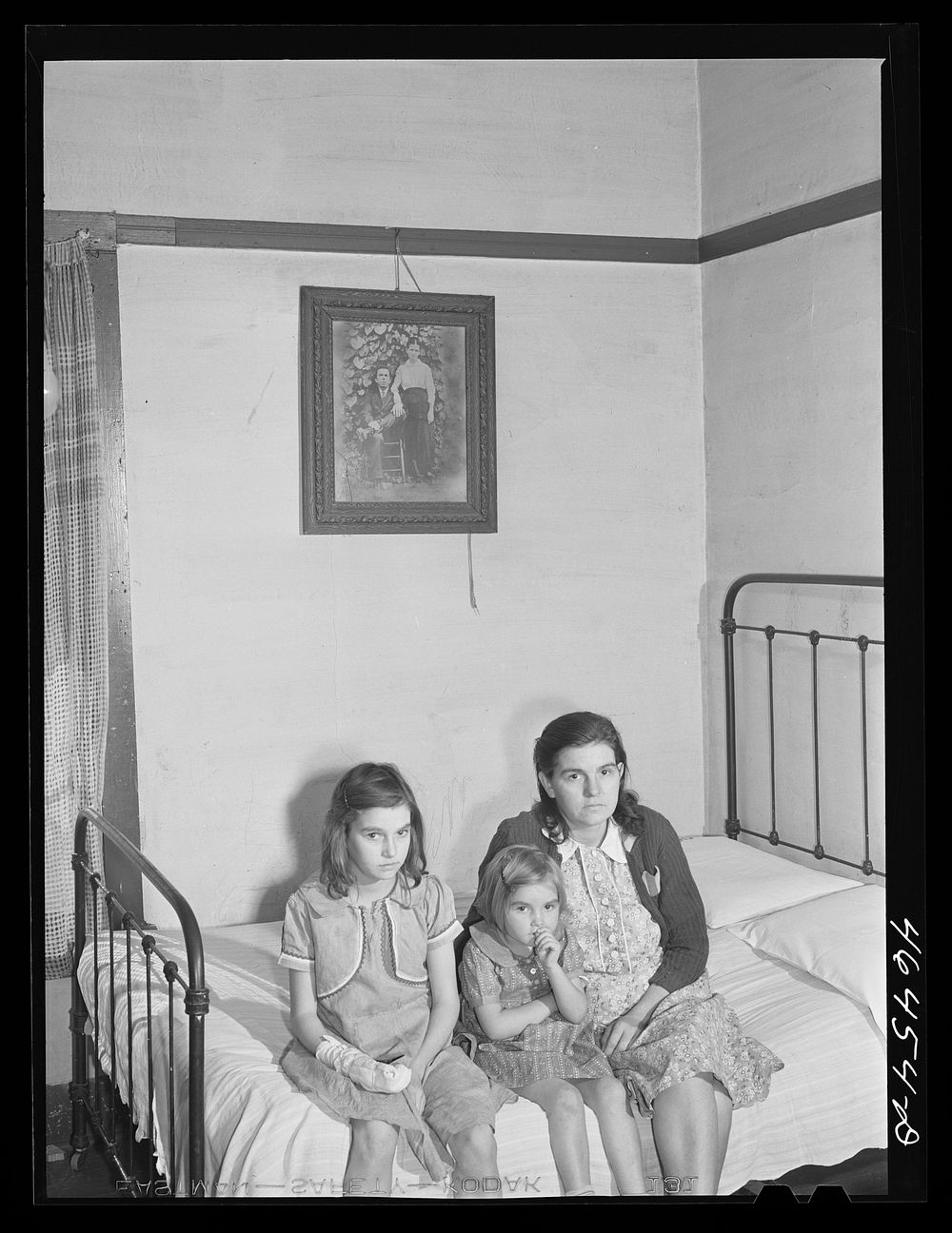 [Untitled photo, possibly related to: Mrs. W.T. Hembry and her children.  Her husband works in the Mary Leila cotton Mill in…