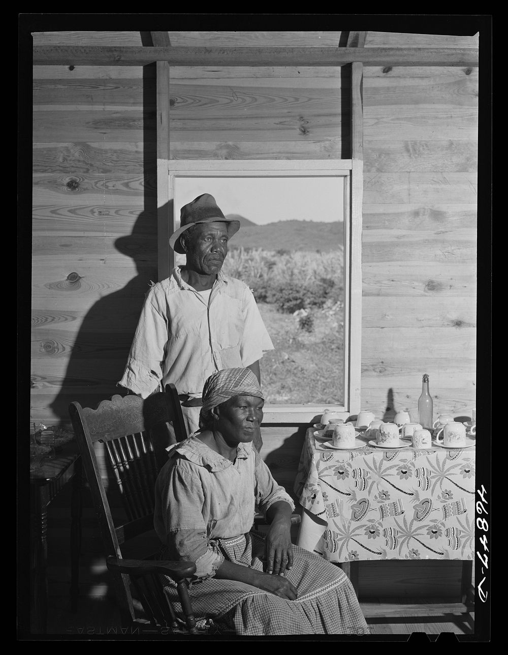 Christiansted, Saint Croix Island, Virgin Islands (vicinity). FSA (Farm Security Administration) borrower and his wife in…