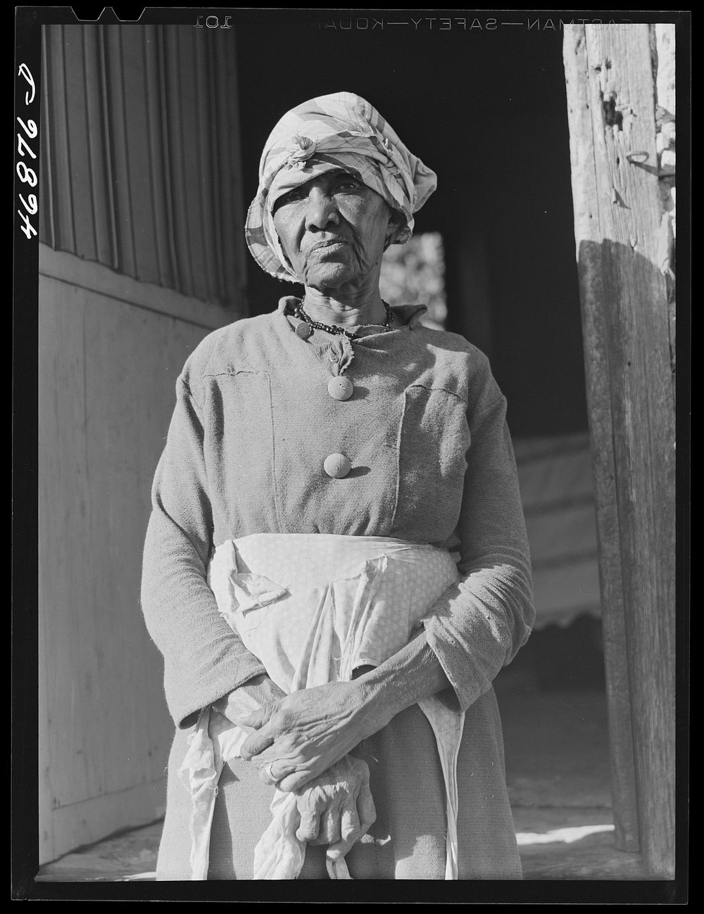 Saint Croix Island, Virgin Islands. FSA (Farm Security Administration) borrower who lives in village La Vallee. Sourced from…