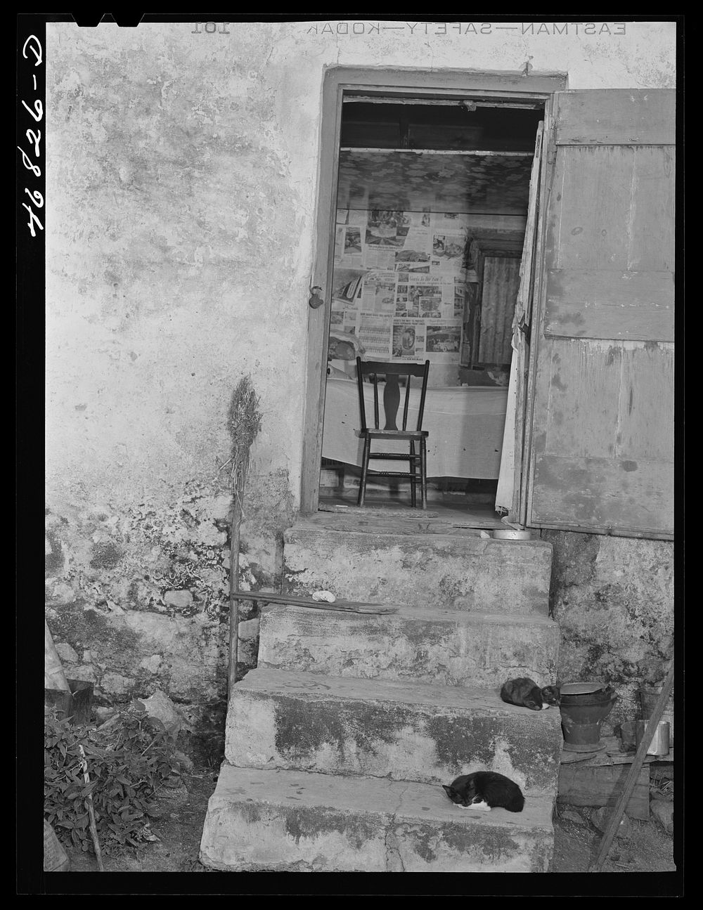 Christiansted, Saint Croix Island, Virgin Islands (vicinity). At one of the slum "villages". Sourced from the Library of…