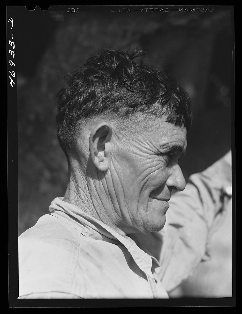 [Untitled photo, possibly related to: Frederiksted (vicinty), Saint Croix Islands. Puerto Rican farmer, a FSA (Farm Security…
