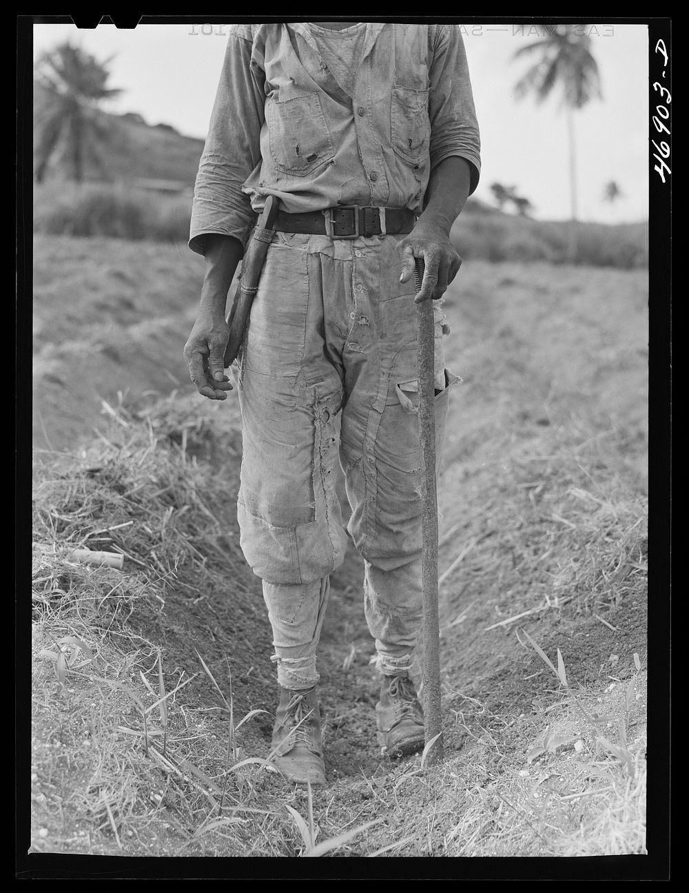 Christiansted (vicinity), Saint Croix Island, Virgin Islands. Outfit worn by a farmer who was planting sugar cane. Sourced…