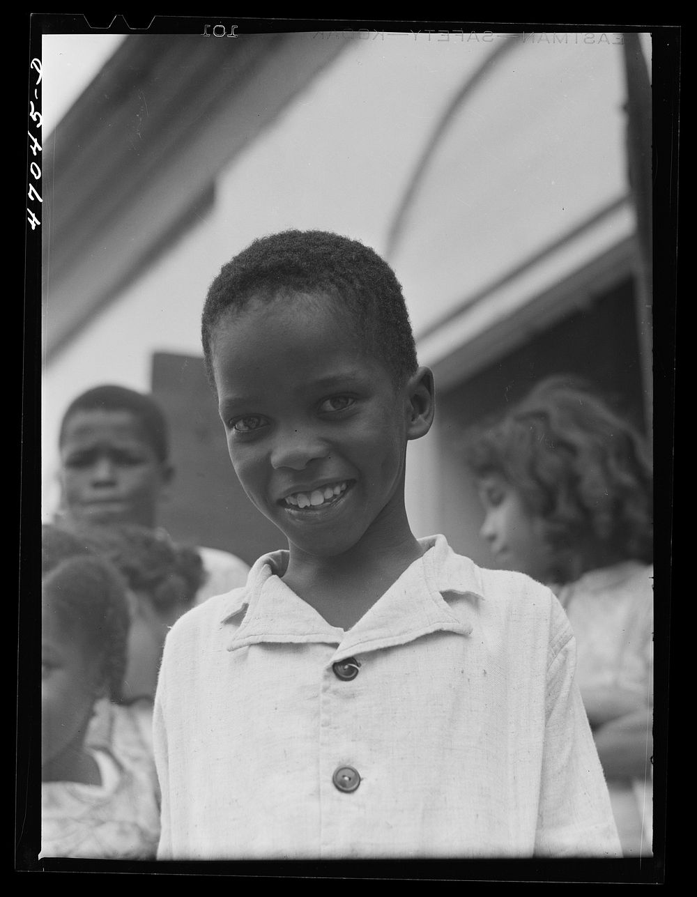 Christiansted, Saint Croix Island, Virgin Islands (vicinity). At an elementary school. Sourced from the Library of Congress.