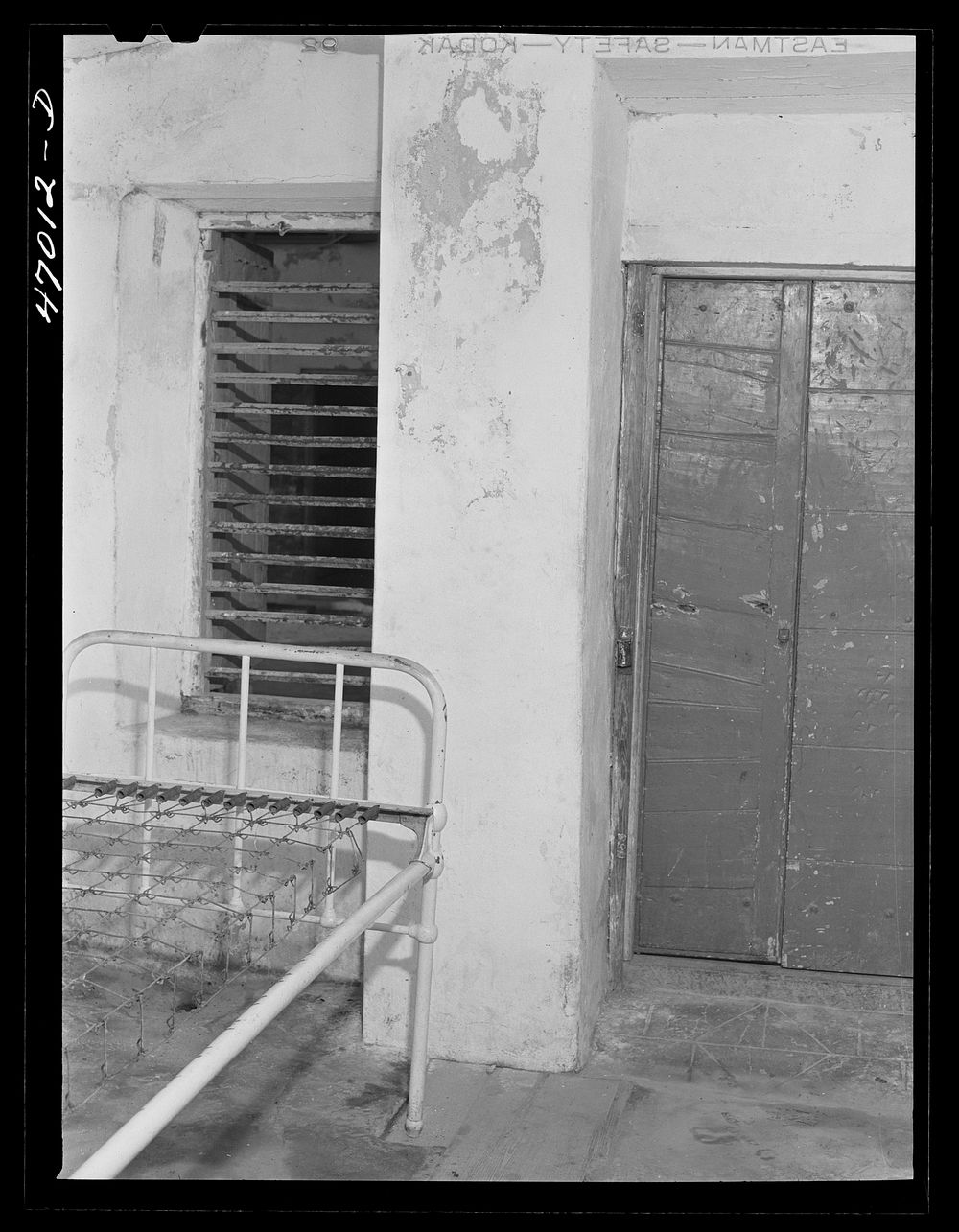 Frederiksted, Saint Croix Island, Virgin Islands. One of the cells for the insane at the Frederiksted hospital. Sourced from…
