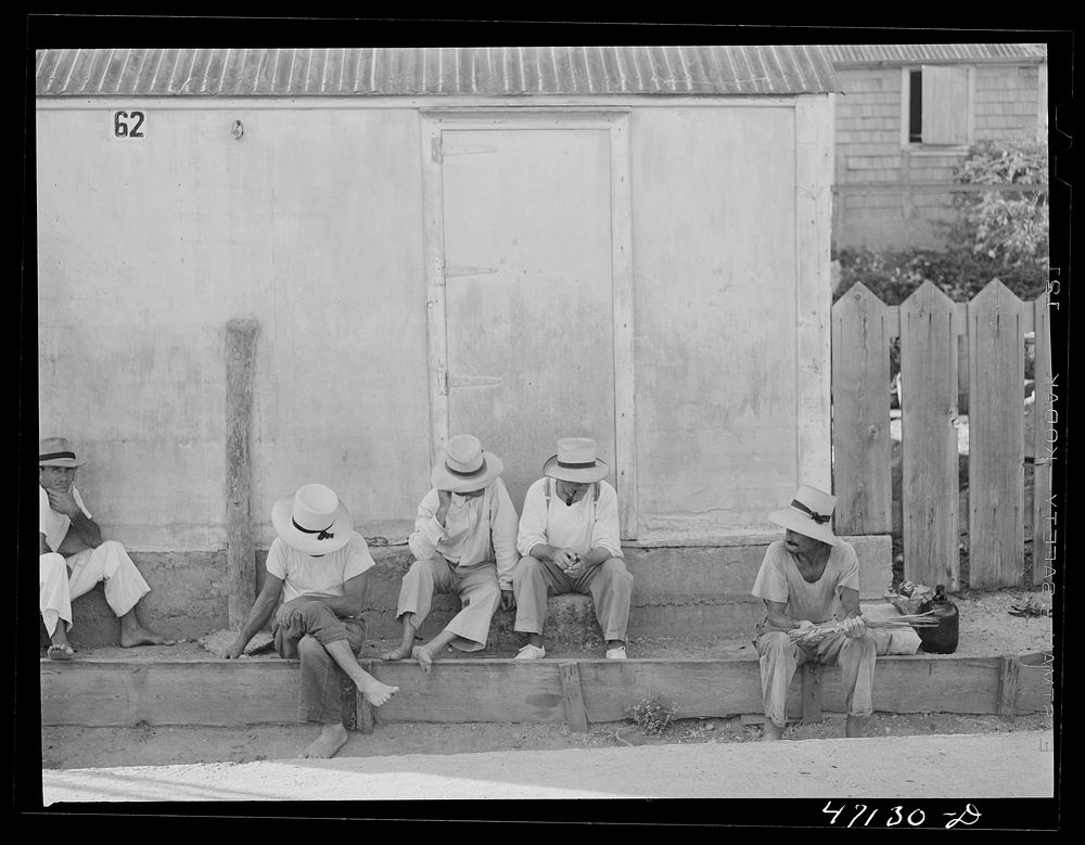 French village, Charlotte Amalie, Saint Thomas Island, Virgin Islands. A store. Sourced from the Library of Congress.