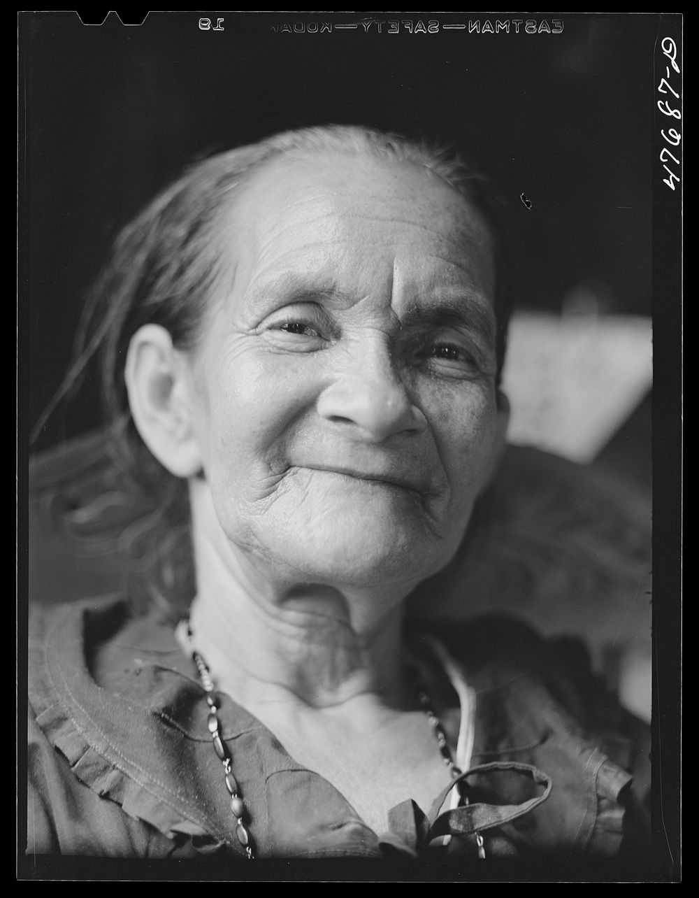Guanica, Puerto Rico (vicinity). Wife of a tenant farmer. Sourced from the Library of Congress.