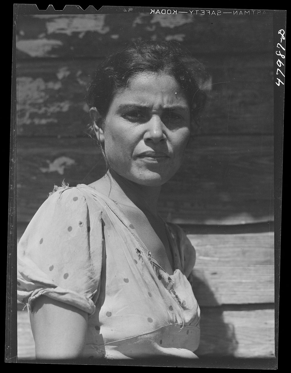[Untitled photo, possibly related to: Arecibo, Puerto Rico (vicinity). Farm laborer's wife in the sugar cane country].…