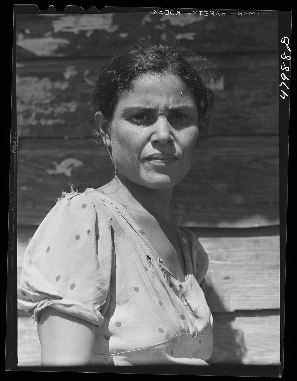 [Untitled photo, possibly related to: Arecibo, Puerto Rico (vicinity). Farm laborer's wife in the sugar cane country].…