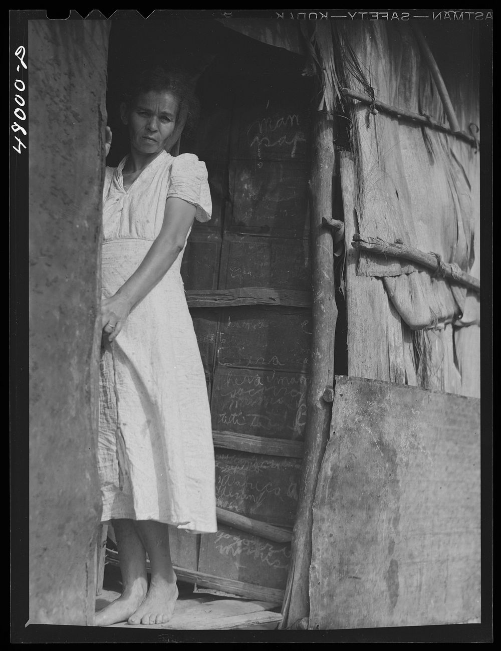 [Untitled photo, possibly related to: Utuado, Puerto Rico (vicinity). Farm laborer's family]. Sourced from the Library of…