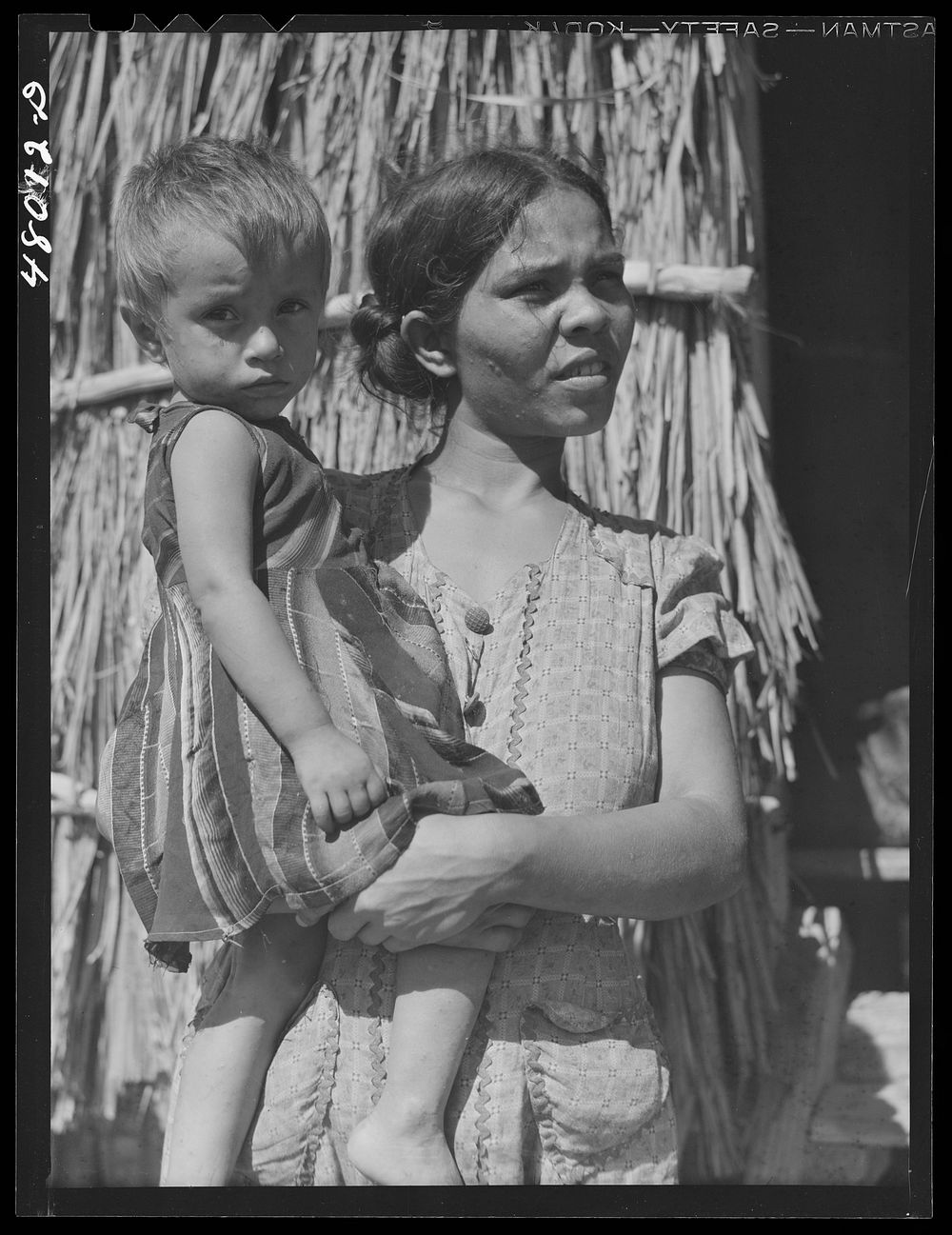 Arecibo, Puerto Rico (vicinity). Wife and child of a tenant farmer. Sourced from the Library of Congress.