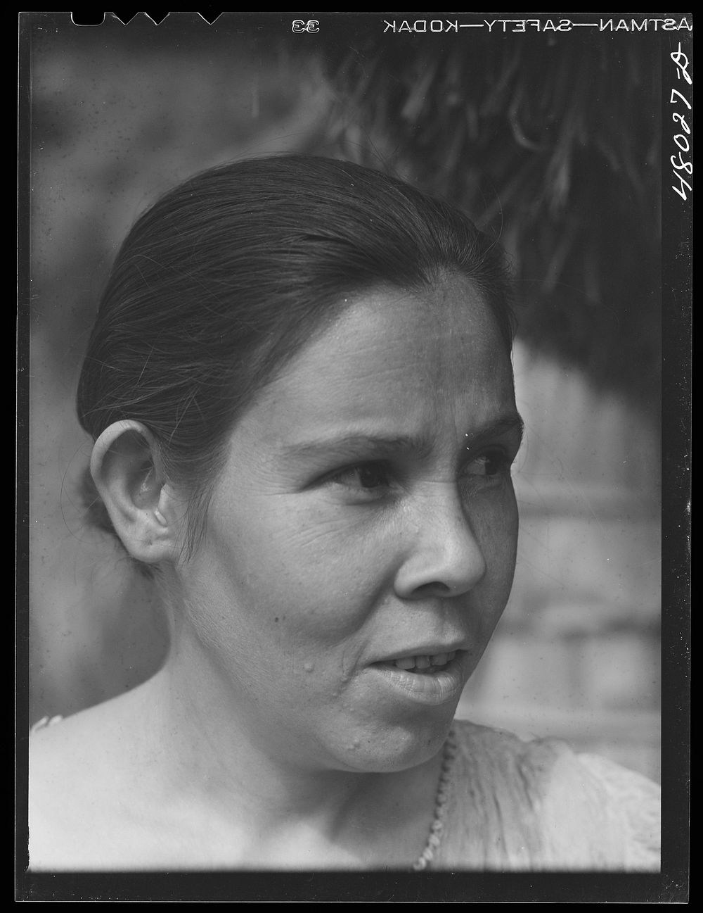 Utuado, Puerto Rico (vicinity). FSA (Farm Security Administration) borrower's wife living in the hills. Sourced from the…