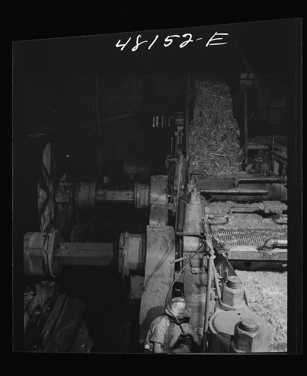 [Untitled photo, possibly related to: San Sebastian, Puerto Rico (vicinity). Small grinding mill at a "central"]. Sourced…