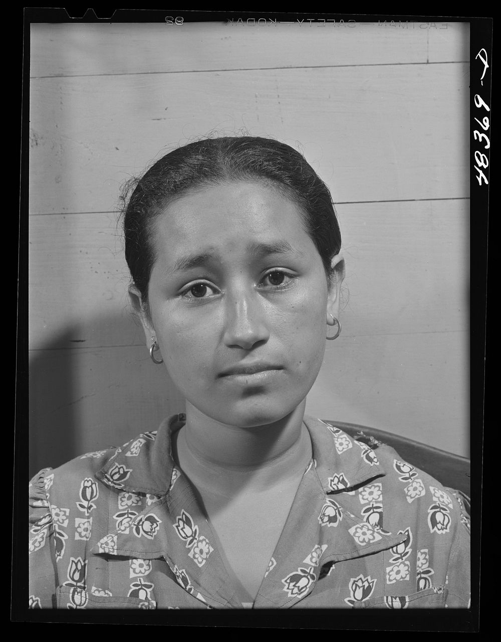 Rio Piedras (vicinity), Puerto Rico. Daughter of a FSA (Farm Security Administration) tenant purchase borrower. Sourced from…