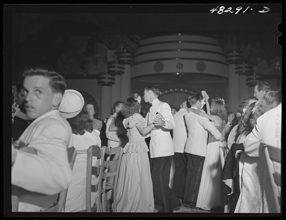 [Untitled photo, possibly related to: San Juan, Puerto Rico. At the Escambron, a night club]. Sourced from the Library of…