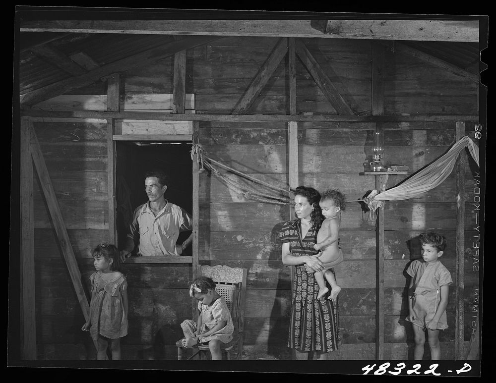 [Untitled photo, possibly related to: Rio Piedras (vicinity), Puerto Rico. The home of a FSA (Farm Security Administration)…