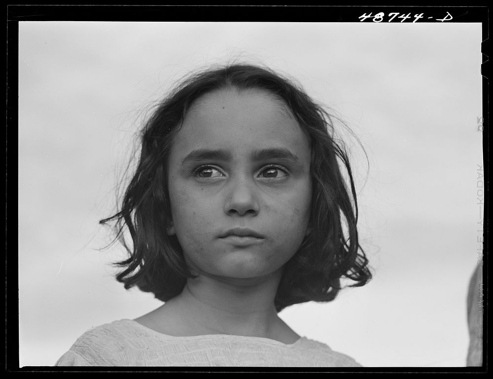 [Untitled photo, possibly related to: Caguas, Puerto Rico (vicinity). Daughter of a farm laborer]. Sourced from the Library…
