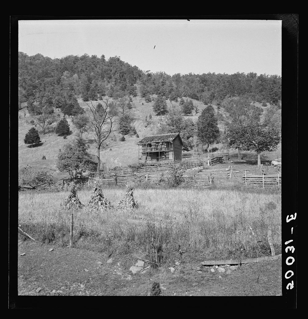 Abandoned farm. West Virginia. Sourced from the Library of Congress.