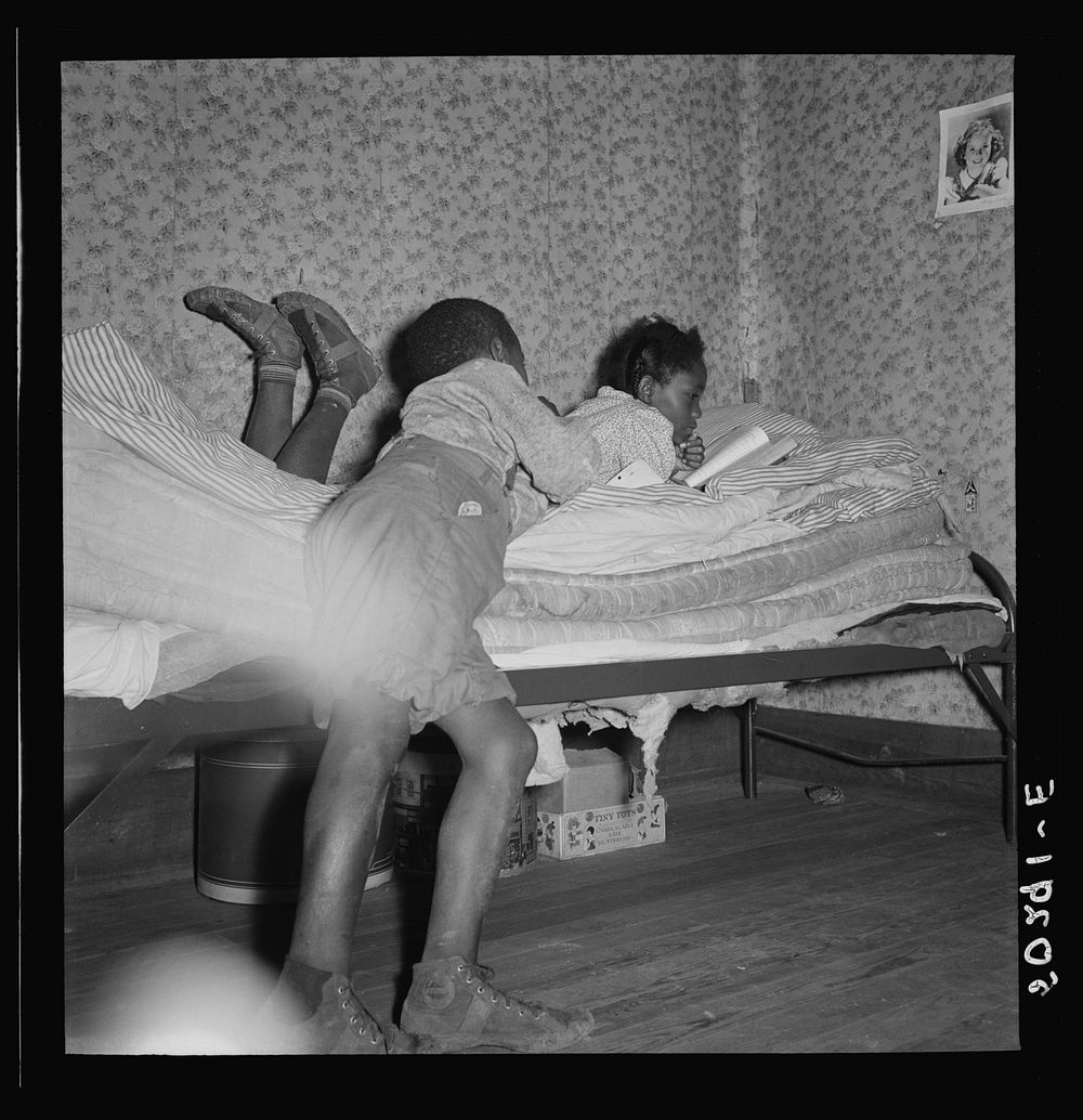 [Untitled photo, possibly related to: Children of coal miner. Pursglove, West Virginia]. Sourced from the Library of…
