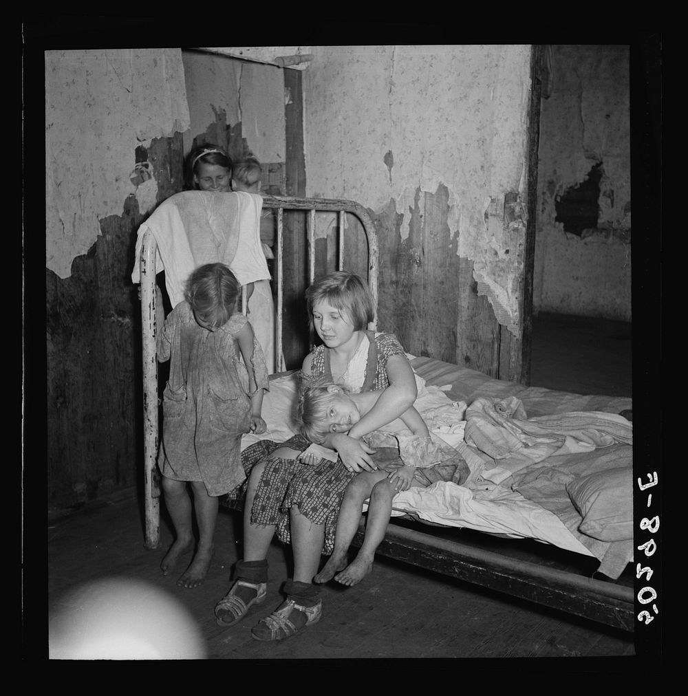 Children of coal miner. Pursglove, West Virginia. Sourced from the Library of Congress.