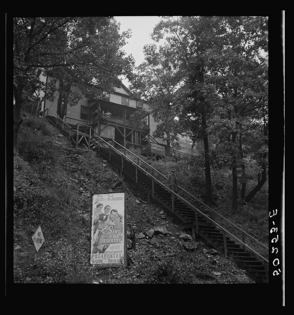 Home of  families. Mining town, Capels, West Virginia. Sourced from the Library of Congress.
