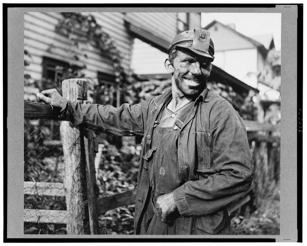 Coal miner (Polish). Capels, West Virginia. Sourced from the Library of Congress.