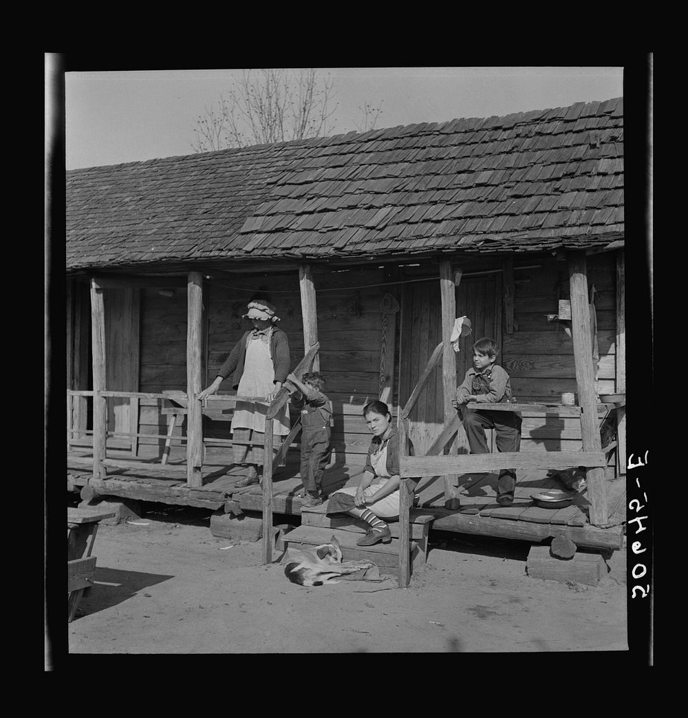 [Untitled photo, possibly related to: Rear of 's home near Beaufort, South Carolina]. Sourced from the Library of Congress.
