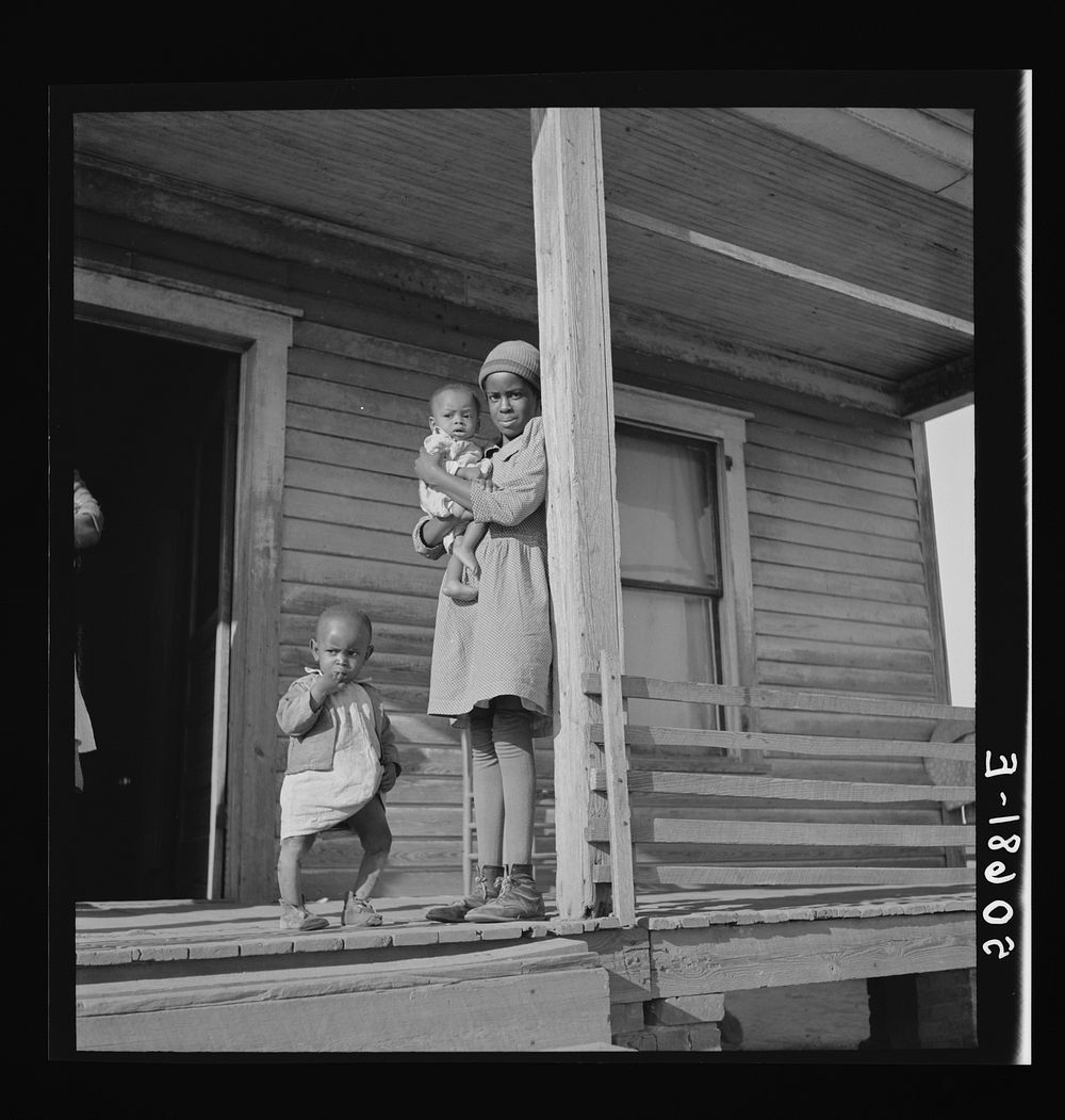  children near Wadesboro, North Carolina. Sourced from the Library of Congress.
