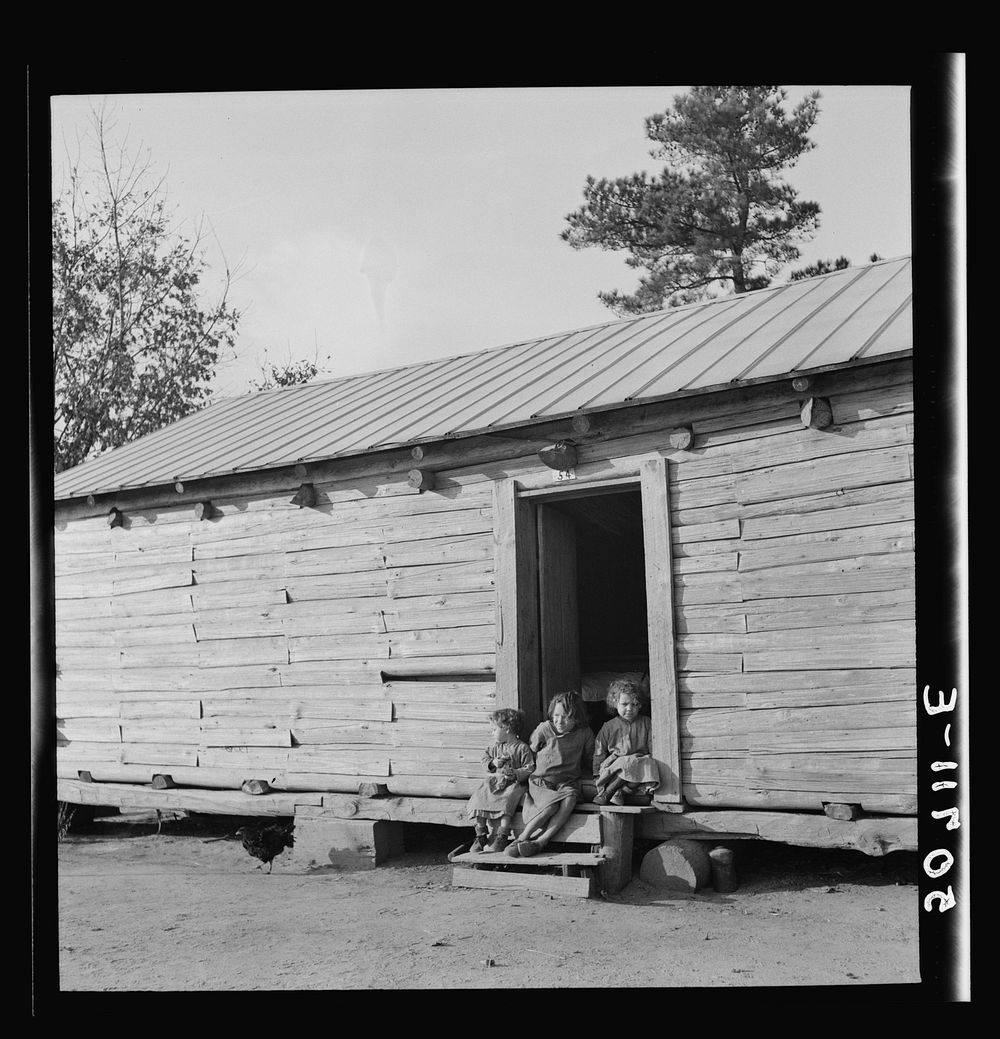 [Untitled photo, possibly related to: Indian (mixed blood) family near Pembroke Farms, North Carolina]. Sourced from the…