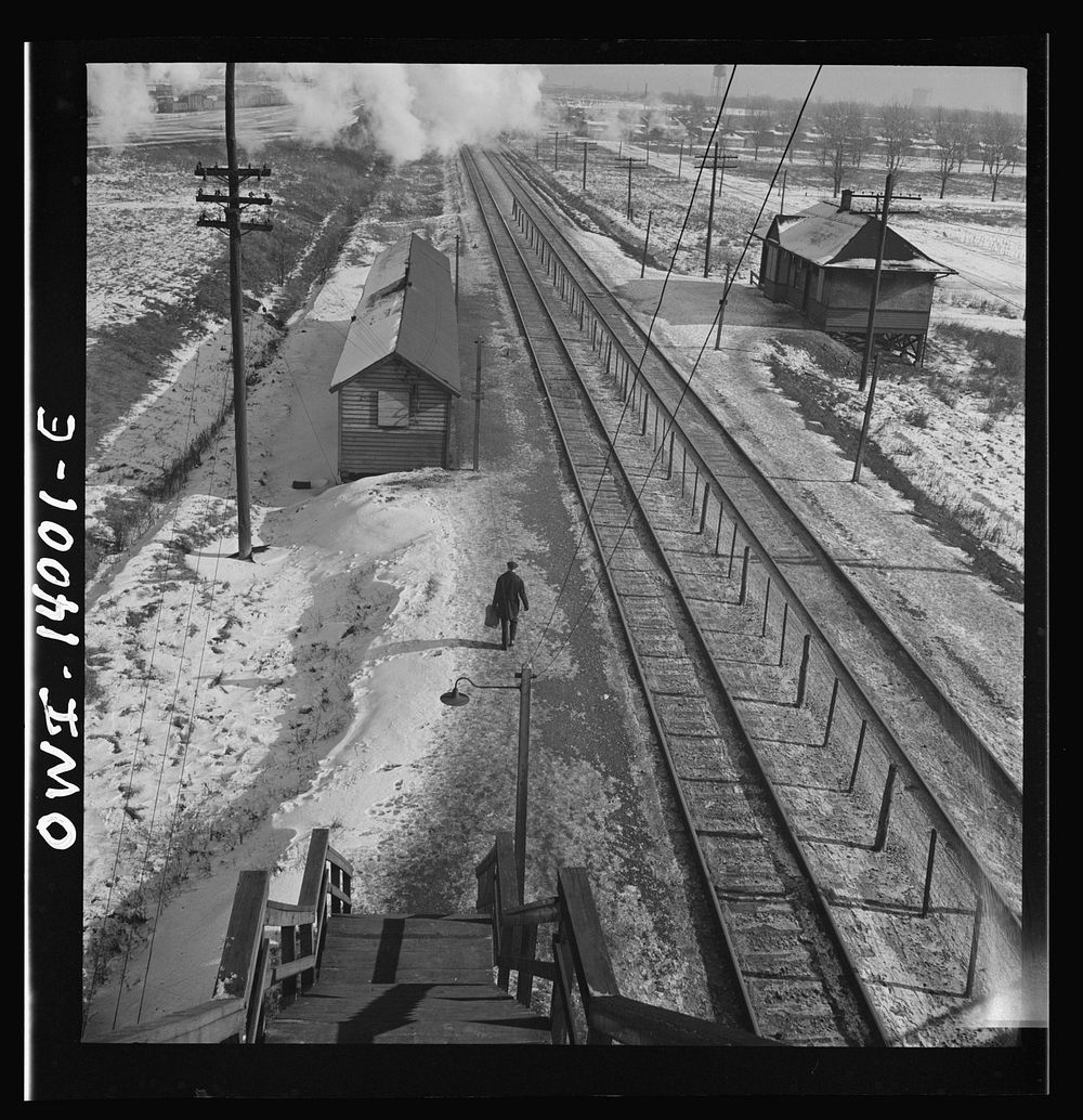 Freight train operations on the Chicago and Northwestern Railroad between Chicago and Clinton, Iowa. The journey ended…