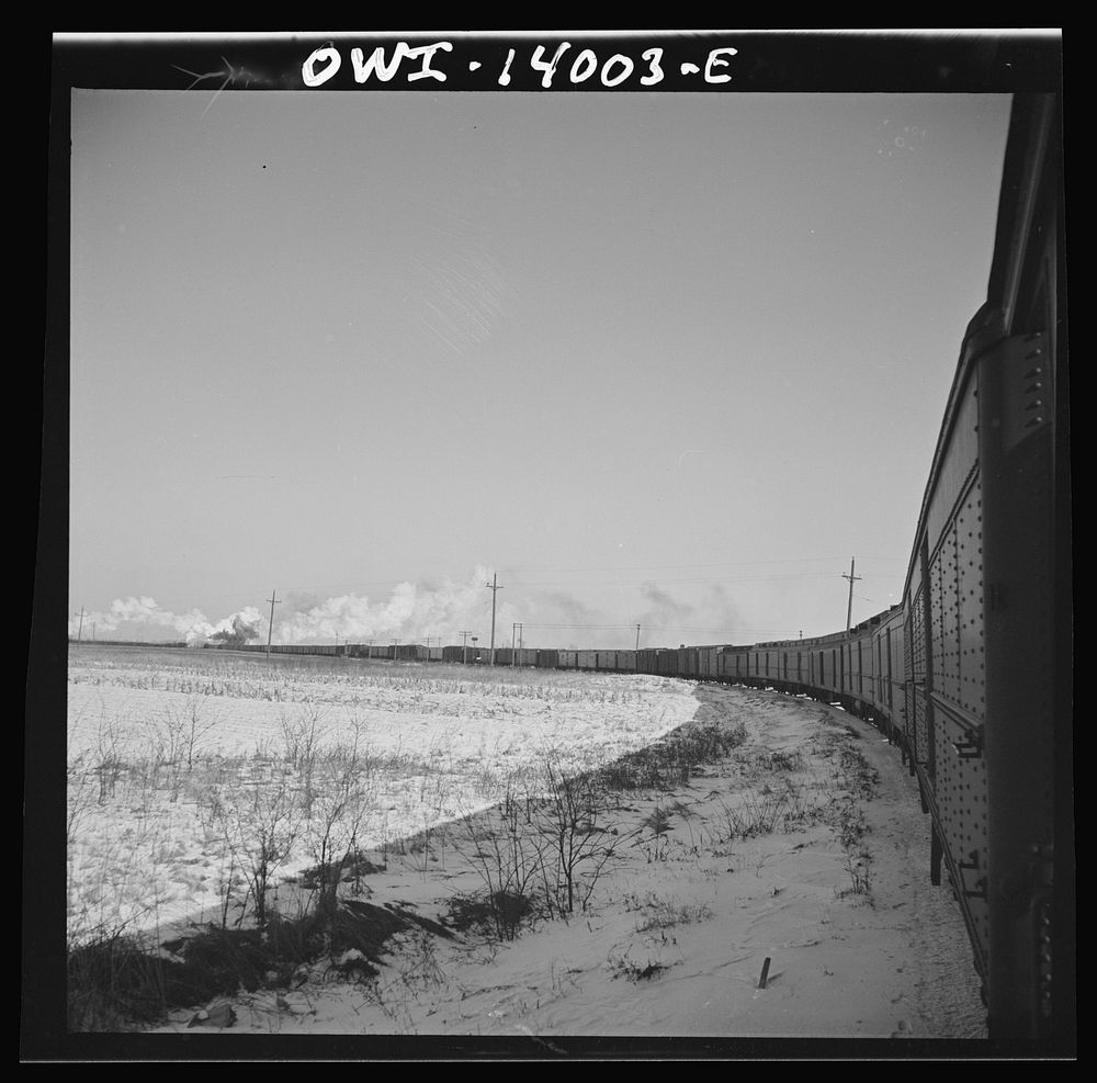 Freight train operations on the Chicago and Northwestern Railroad between Chicago and Clinton, Iowa. The train rounding a…