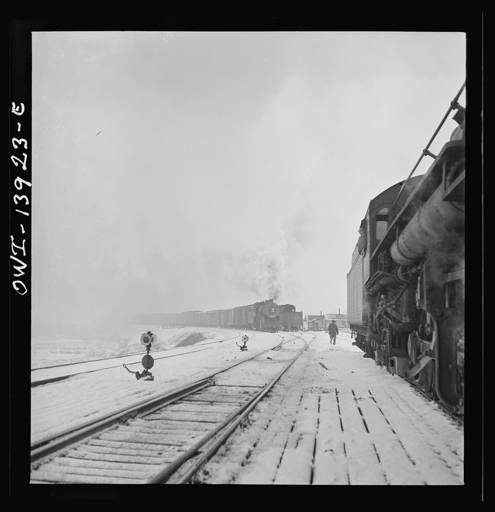 Freight operations on the Indiana Harbor Belt railroad between Chicago, Illinois and Hammond, Indiana. The train pulls out…