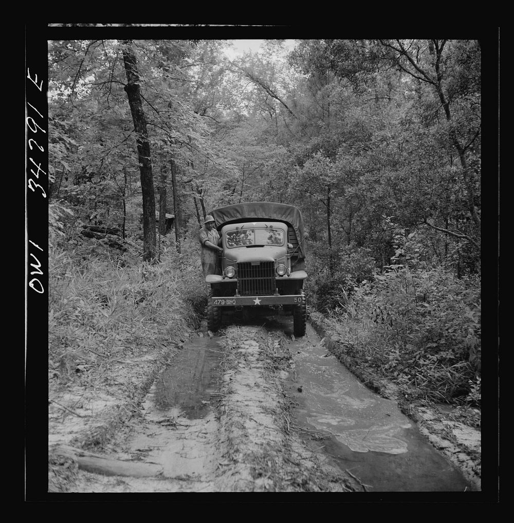 [Untitled photo, possibly related to: Warner Robins, Georgia. Air Service Command, Robins Field. Part of the training of the…