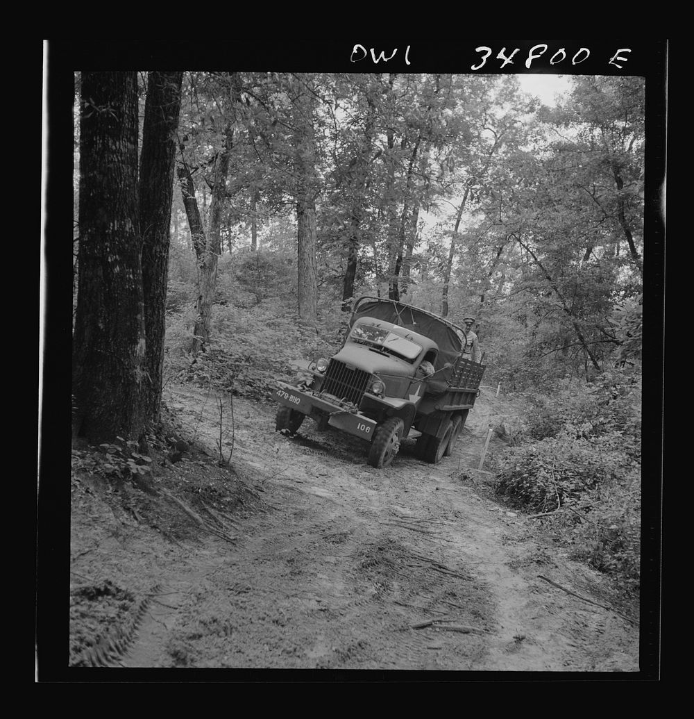 [Untitled photo, possibly related to: Warner Robins, Georgia. Air Service Command, Robins Field. Part of the training of the…
