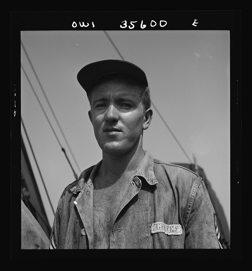 [Untitled photo, possibly related to: Myrtle Beach, South Carolina. Air Service Command. Mobile Chief Technical Sergeant…