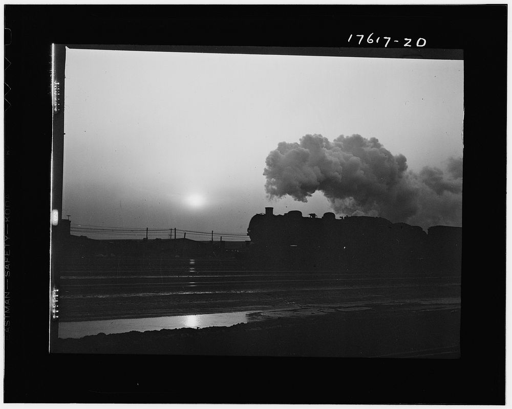 Chicago, Illinois. In the yards of the Indiana Harbor Belt line railroad. Sourced from the Library of Congress.