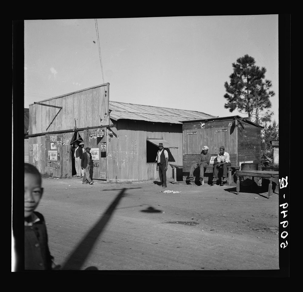 Main street,  section. Homestead, Florida. Sourced from the Library of Congress.