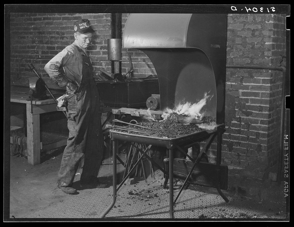 Forge. FSA (Farm Security Administration) warehouse depot. Atlantic, Georgia. Sourced from the Library of Congress.