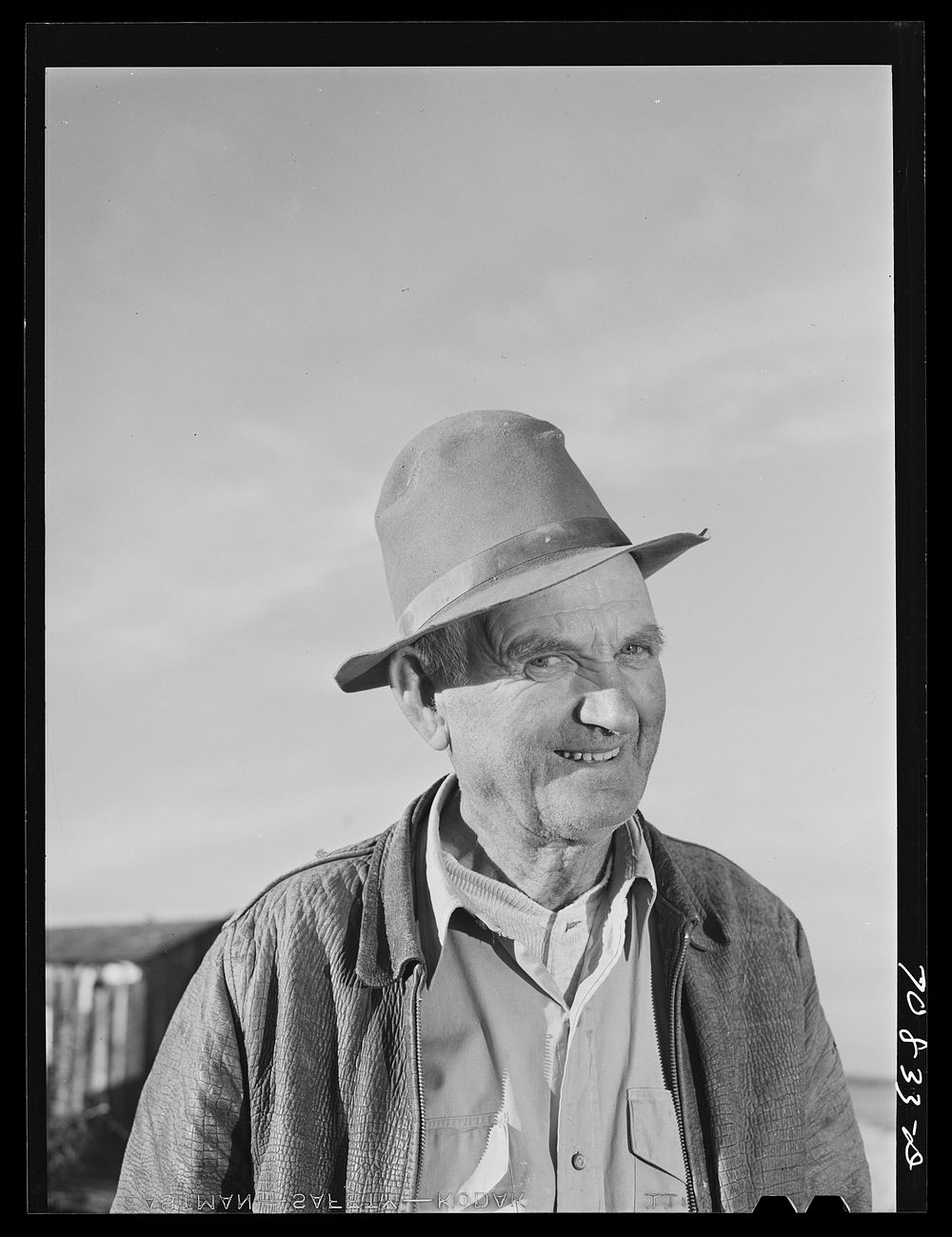 Farmer, Black Canyon Project. Canyon County, Idaho by Russell Lee