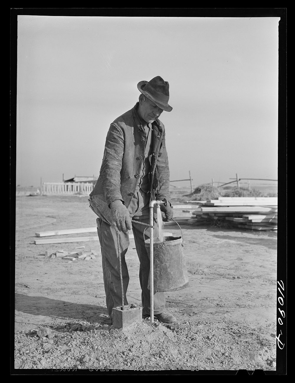 Canyon County, Idaho. Mr. Palmer on the Black Canyon reclamation project administered by the United States Department of the…