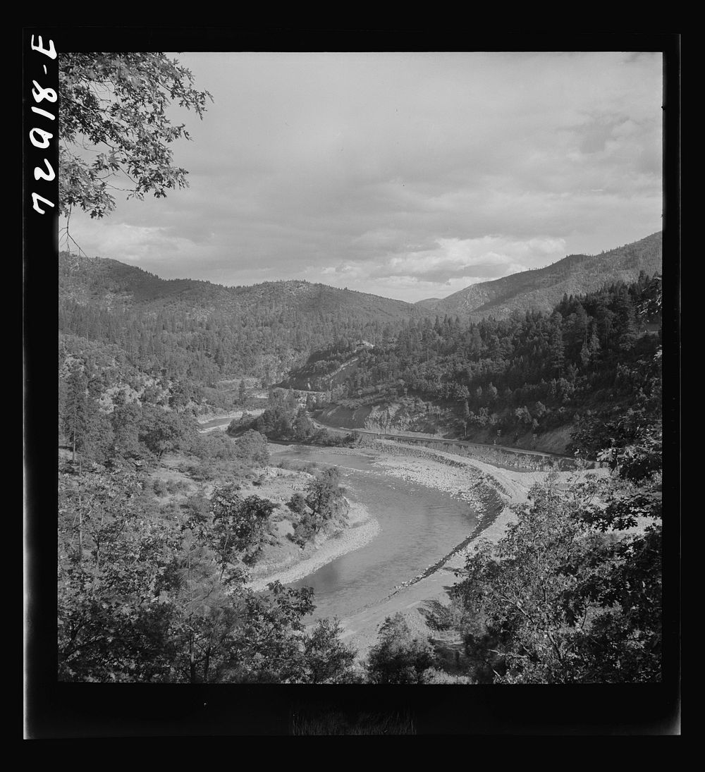 Shasta County, California. Sacramento River by Russell Lee