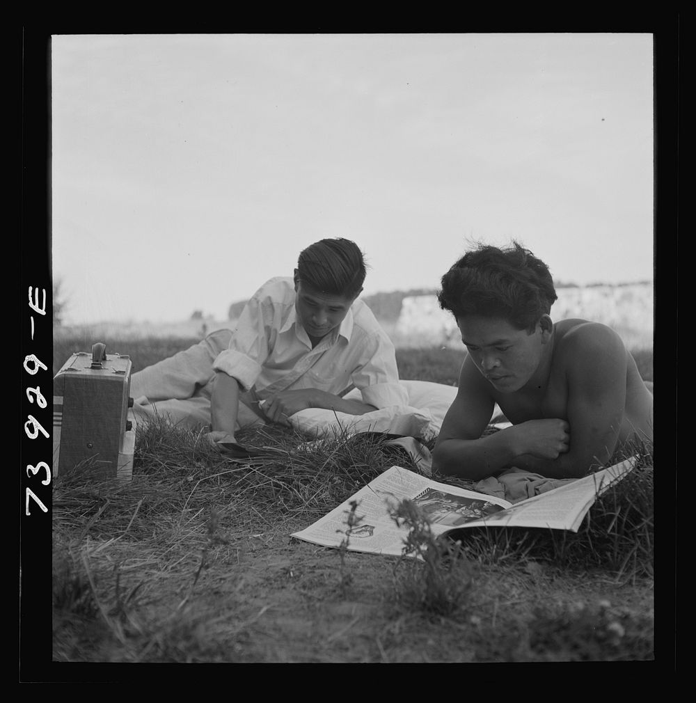 [Untitled photo, possibly related to: Rupert, Idaho. Former CCC (Civilian Conservation Corps) camp now under the FSA (Farm…
