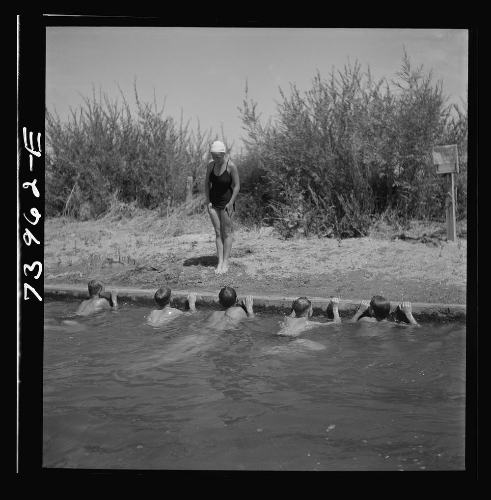 Rupert, Idaho. Swimming lesson by Russell | Free Photo - rawpixel